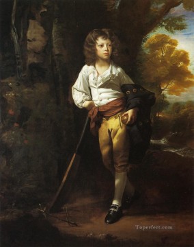 ジョン・シングルトン・コプリー Painting - リチャード・ヒーバー植民地時代のニューイングランドの肖像画 ジョン・シングルトン・コプリー